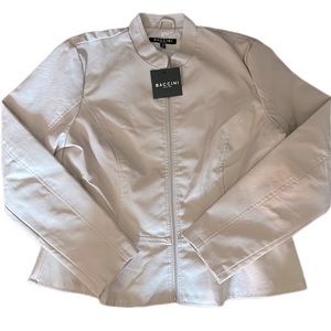 Baccini Faux Leather Women’s Jacket